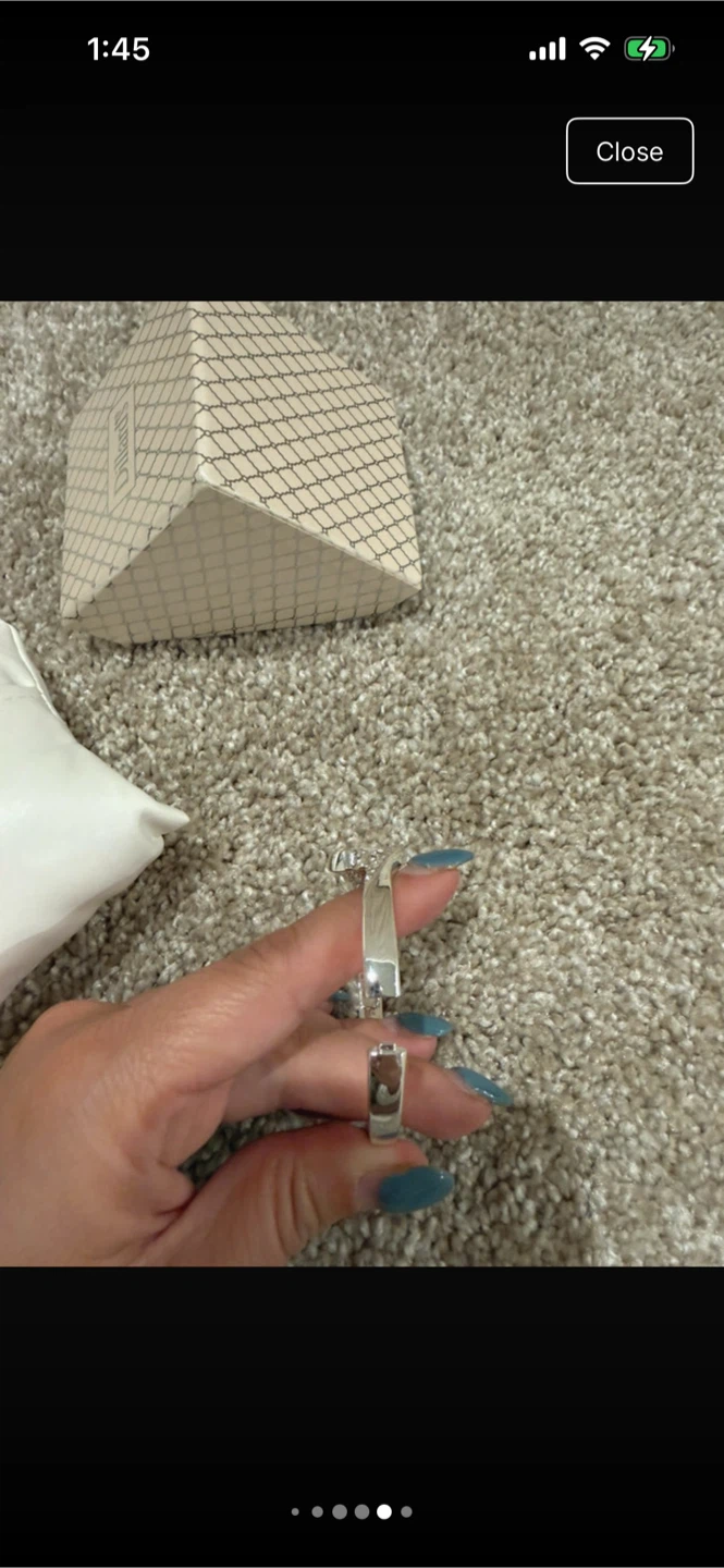 Dillard's Rhinestone Swirl Bangle Bracelet - photo 5