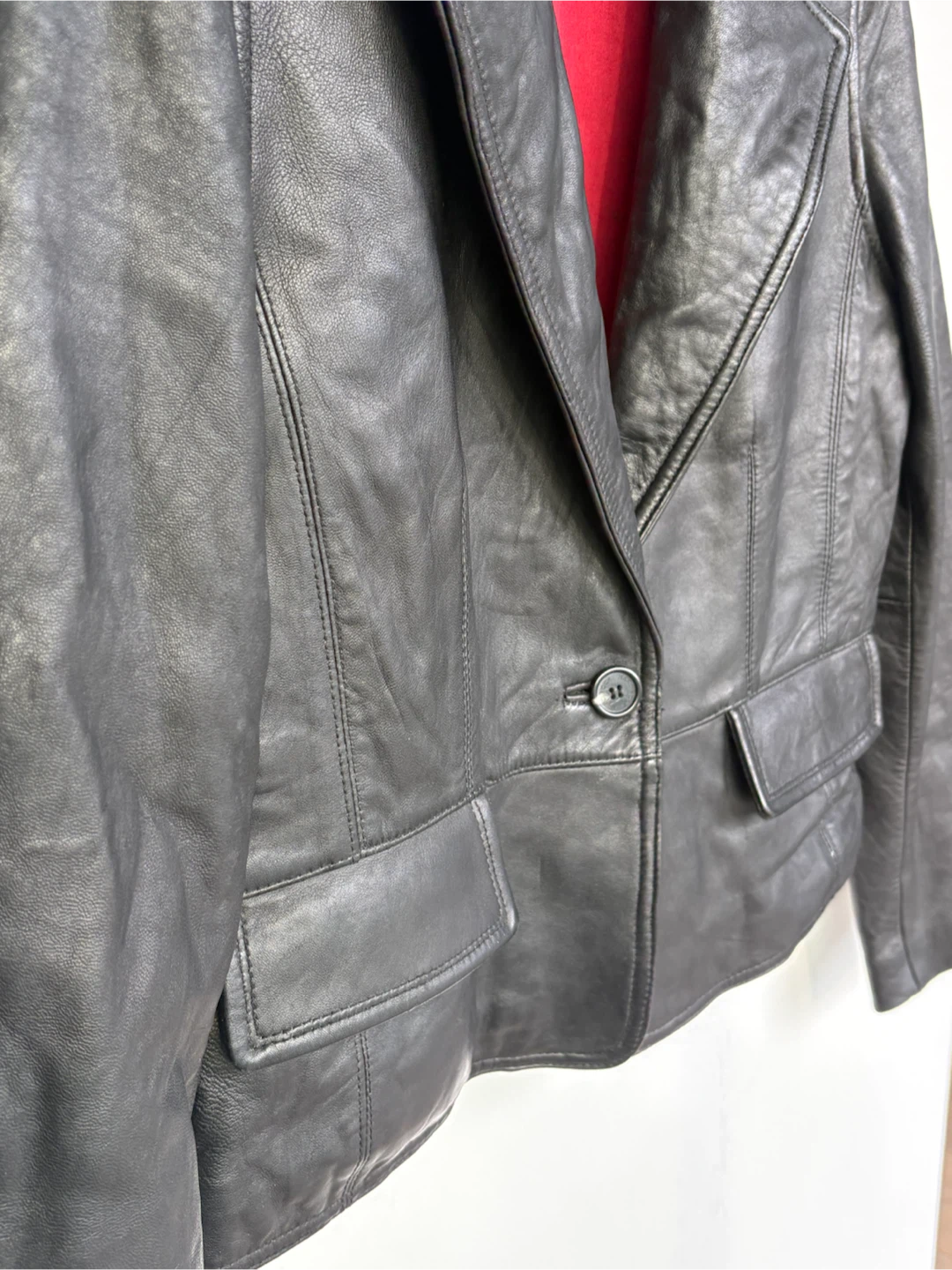 Black Hard Rock Cafe Leather Jacket - photo 3