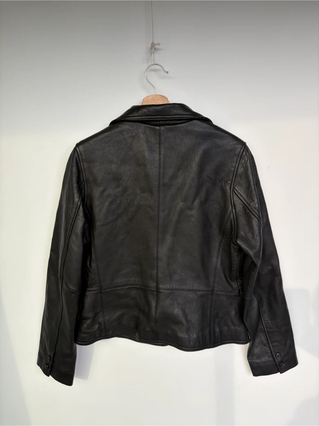 Black Hard Rock Cafe Leather Jacket - photo 4