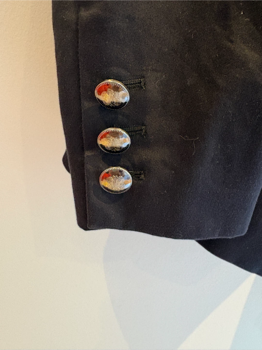MARC AUREL Black Double-Breasted Blazer - photo 2