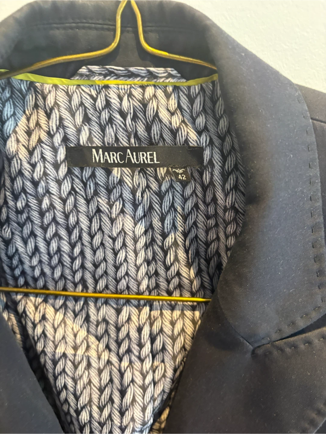 MARC AUREL Black Double-Breasted Blazer - photo 4