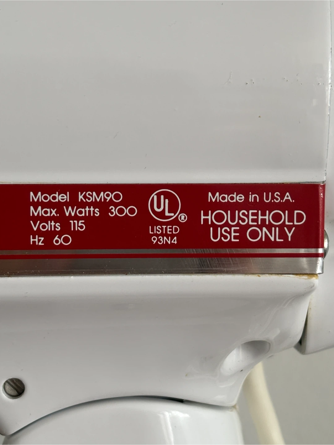 KitchenAid Ultra Power KSM90 Stand Mixer - photo 4