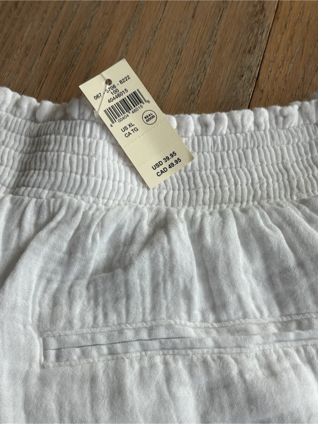 Aerie White Gauze Shorts - photo 3