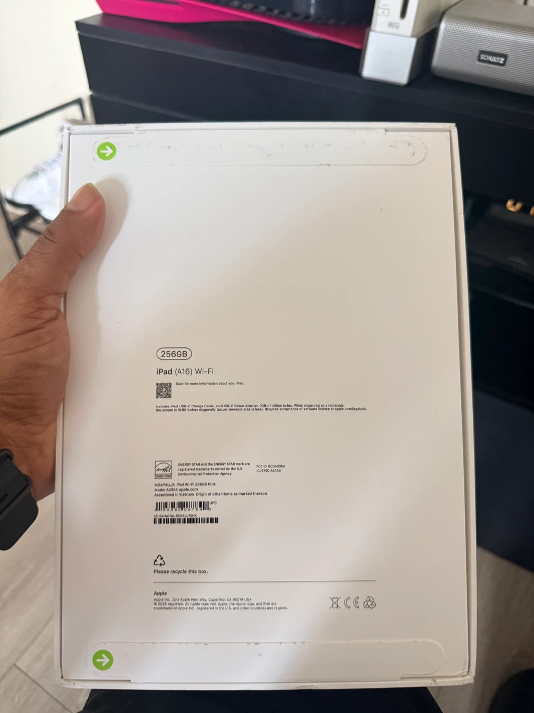 Apple iPad (A16) Wi-Fi 256GB - Pink - photo 3