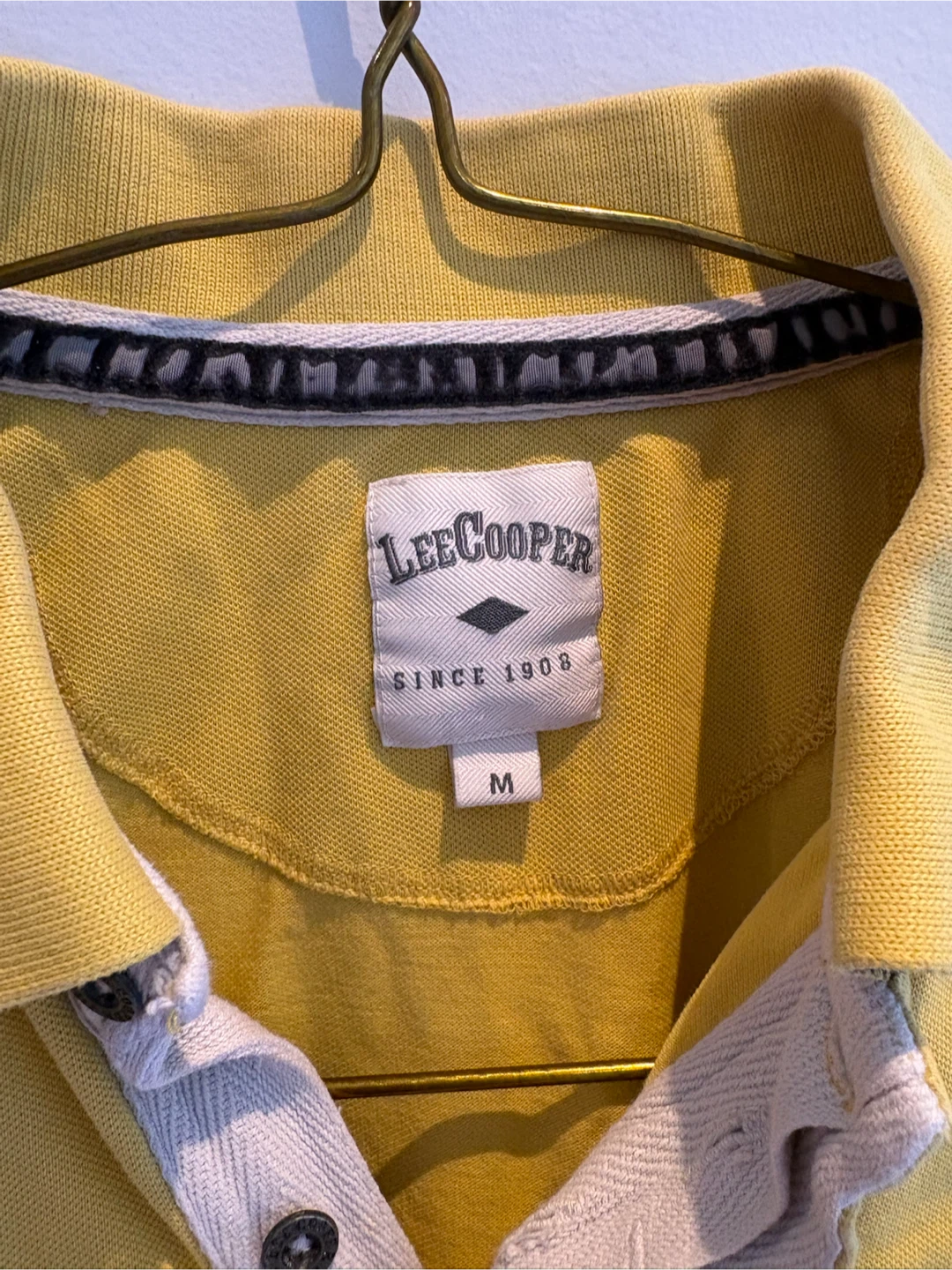 Lee Cooper Men's Yellow Polo Shirt Size M - photo 4