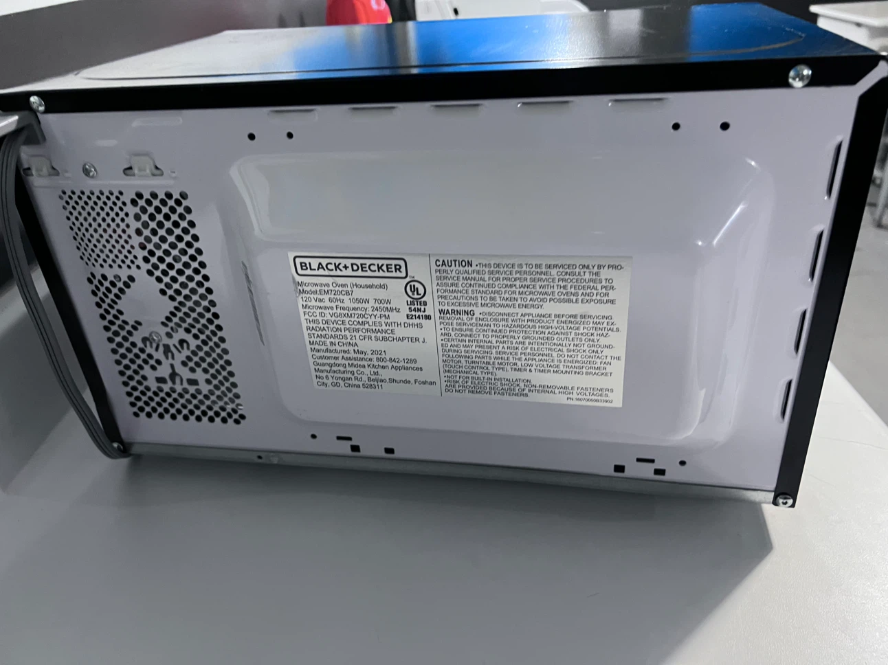 Black+Decker Microwave Oven - photo 5