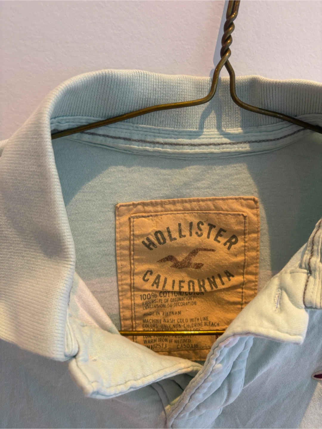 Hollister Striped Polo Shirt - photo 2