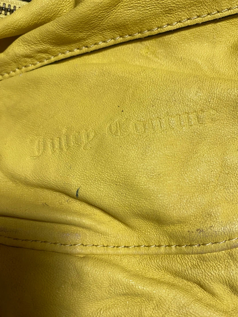 Juicy Couture Yellow Leather Hobo Bag - photo 2
