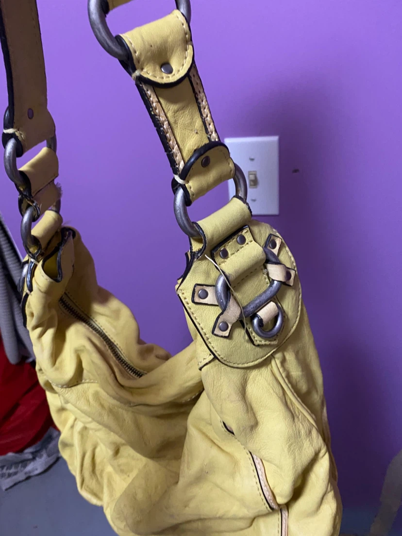 Juicy Couture Yellow Leather Hobo Bag - photo 4