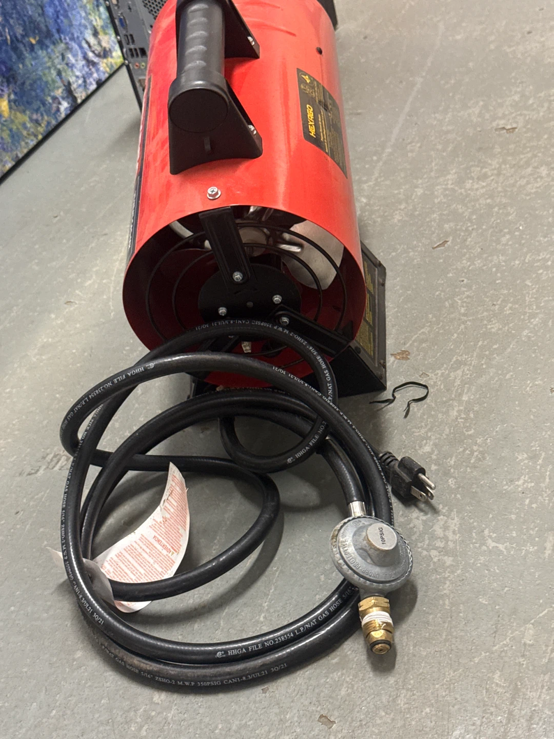HEXAGO Propane Forced Air Heater HI-HEAT-GAS-60K - photo 4