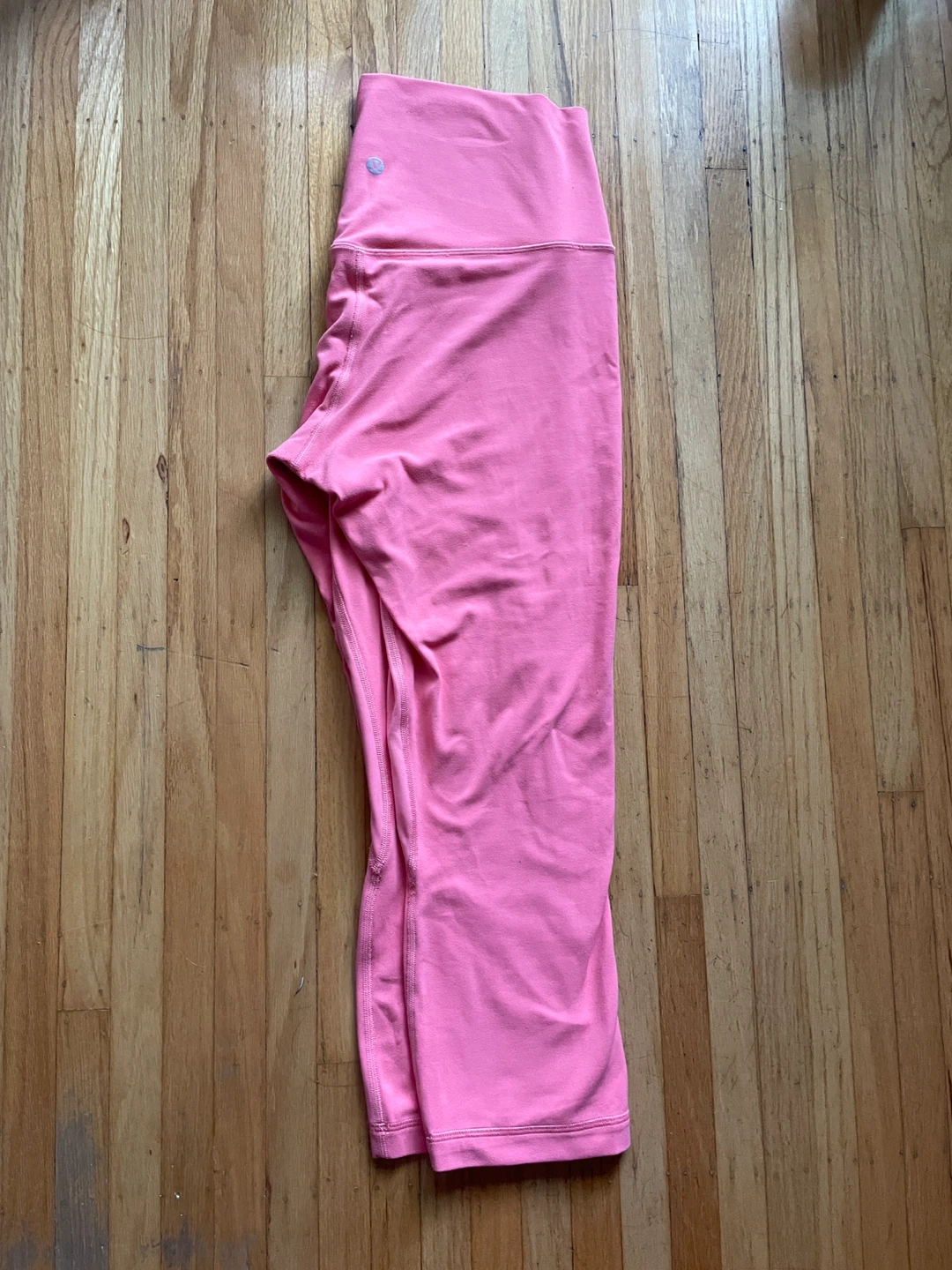 Lululemon Pink Cropped Leggings