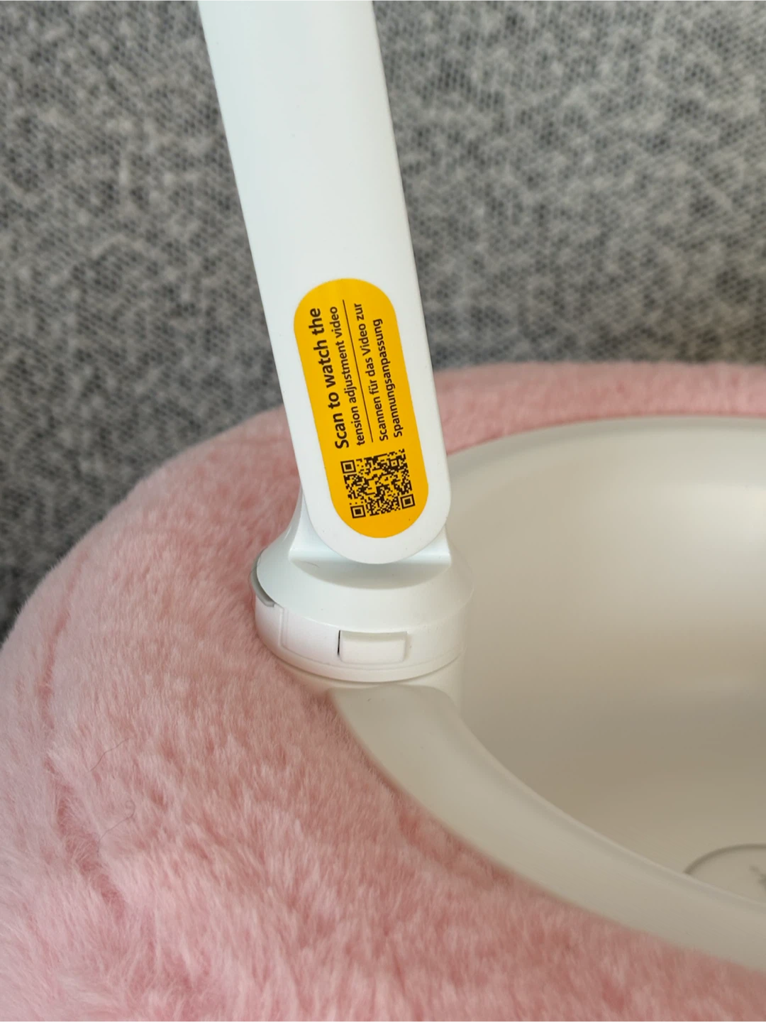 Pink Fluffy Phone Holder Stand - photo 4