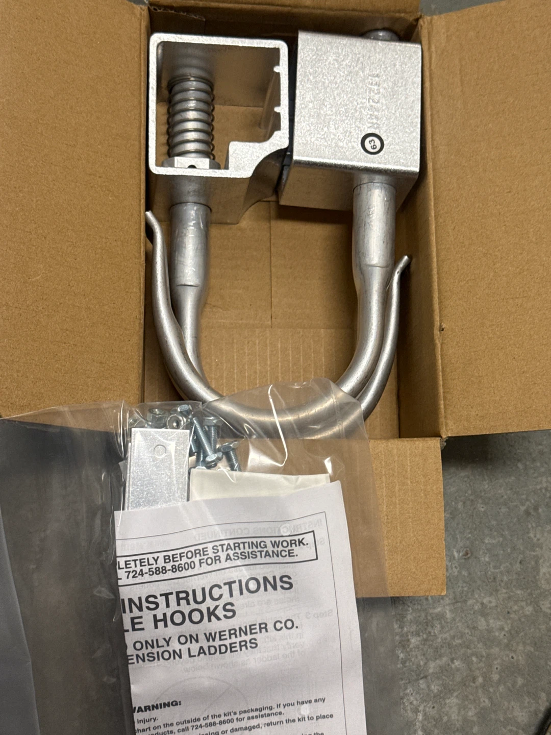 Werner Cable Hook Kit for Fiberglass Ladders - photo 3