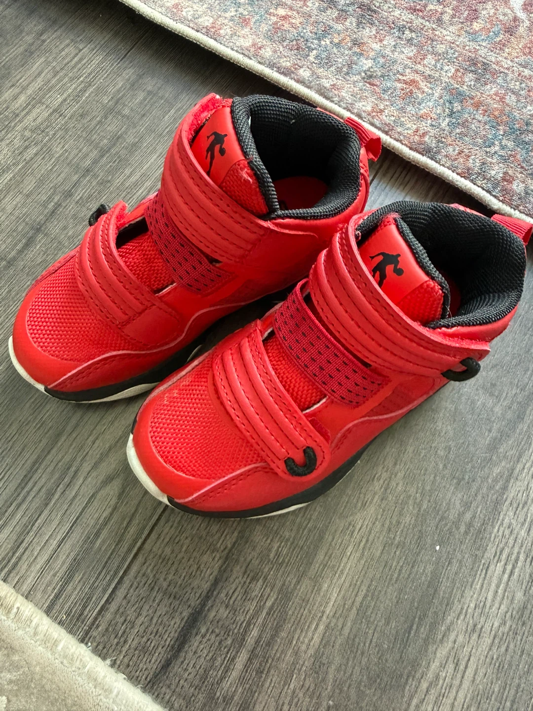 AND1 Red Basketball Shoes Size 7