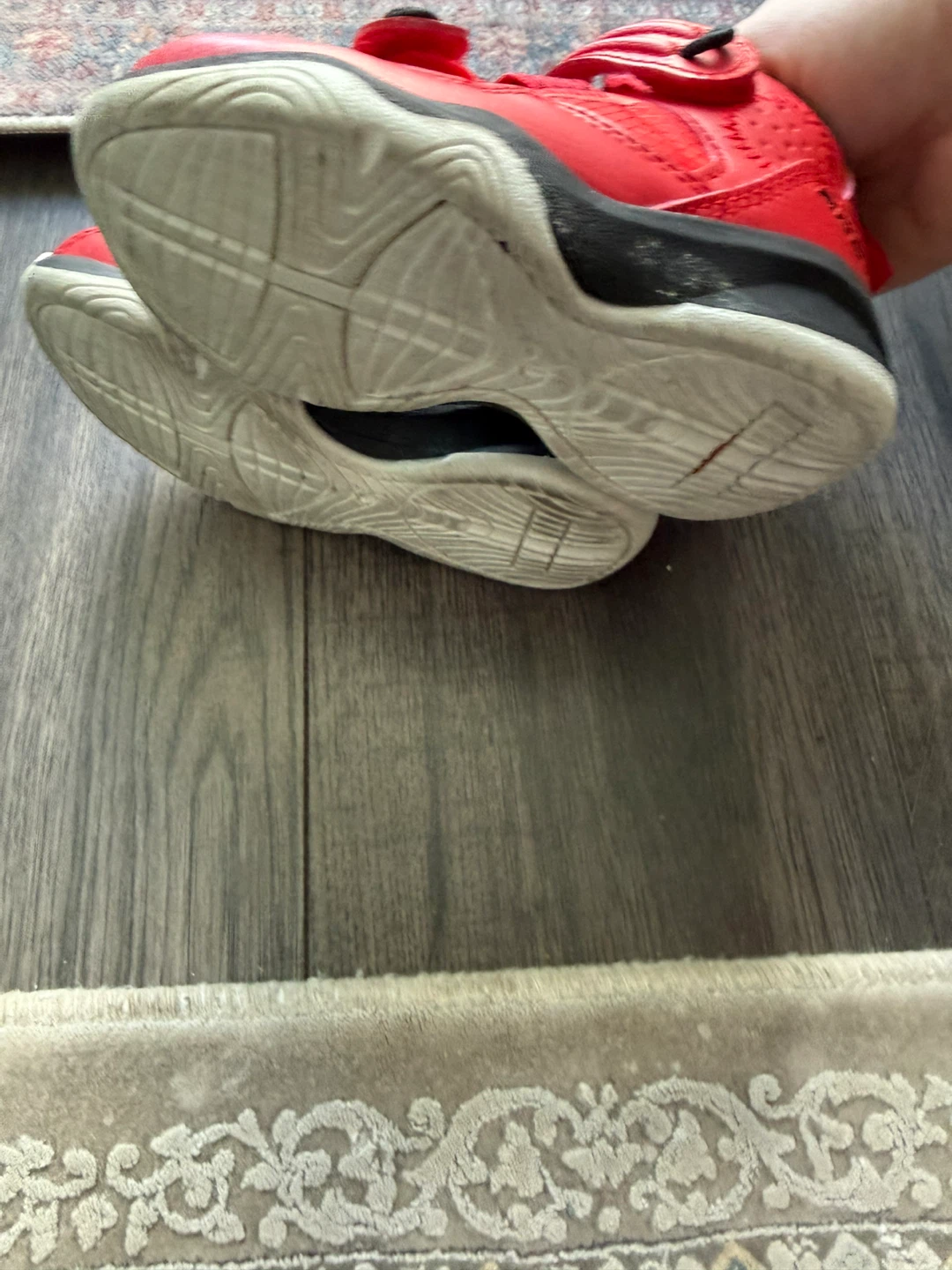 AND1 Red Basketball Shoes Size 7 - photo 2