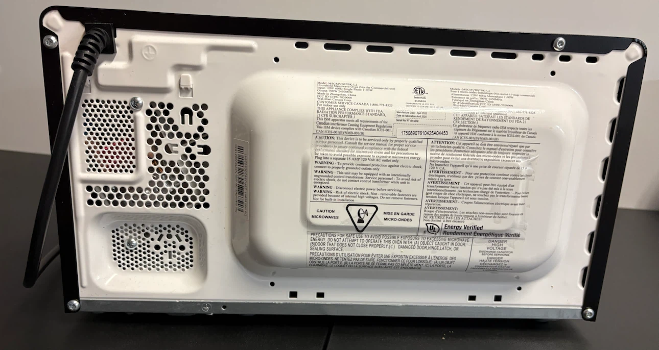 Microwave - photo 3