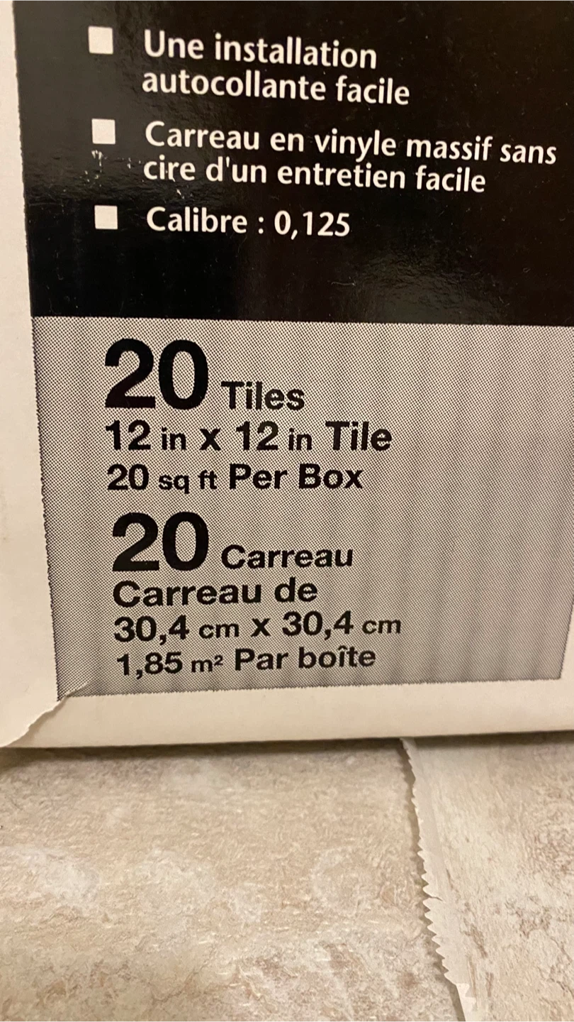 Free TrafficMASTER Self-Stick Vinyl Tile - 20 Tiles - photo 2