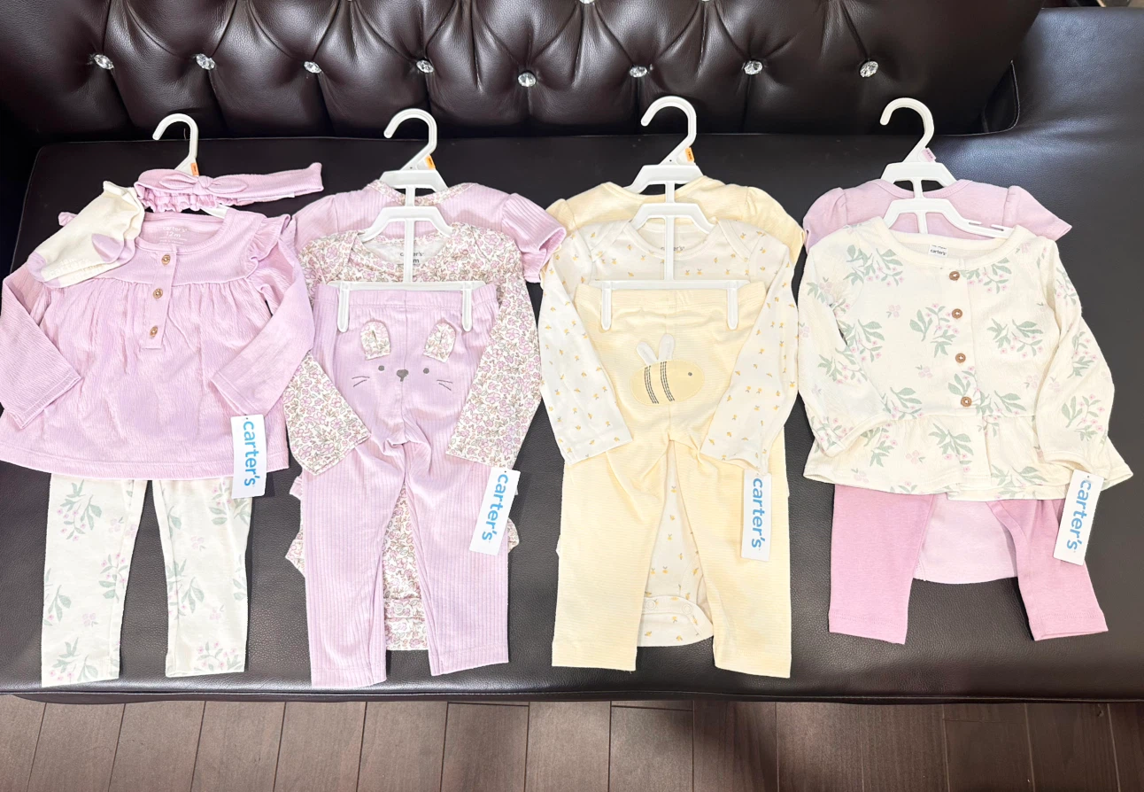 NEW Baby girl outfit sets!