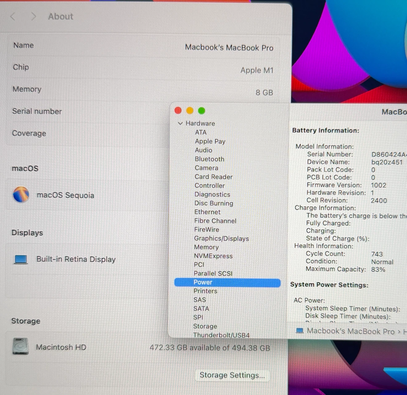 M1 / Macbook Pro 2020 / 512GB Storage / 8GB RAM - photo 4