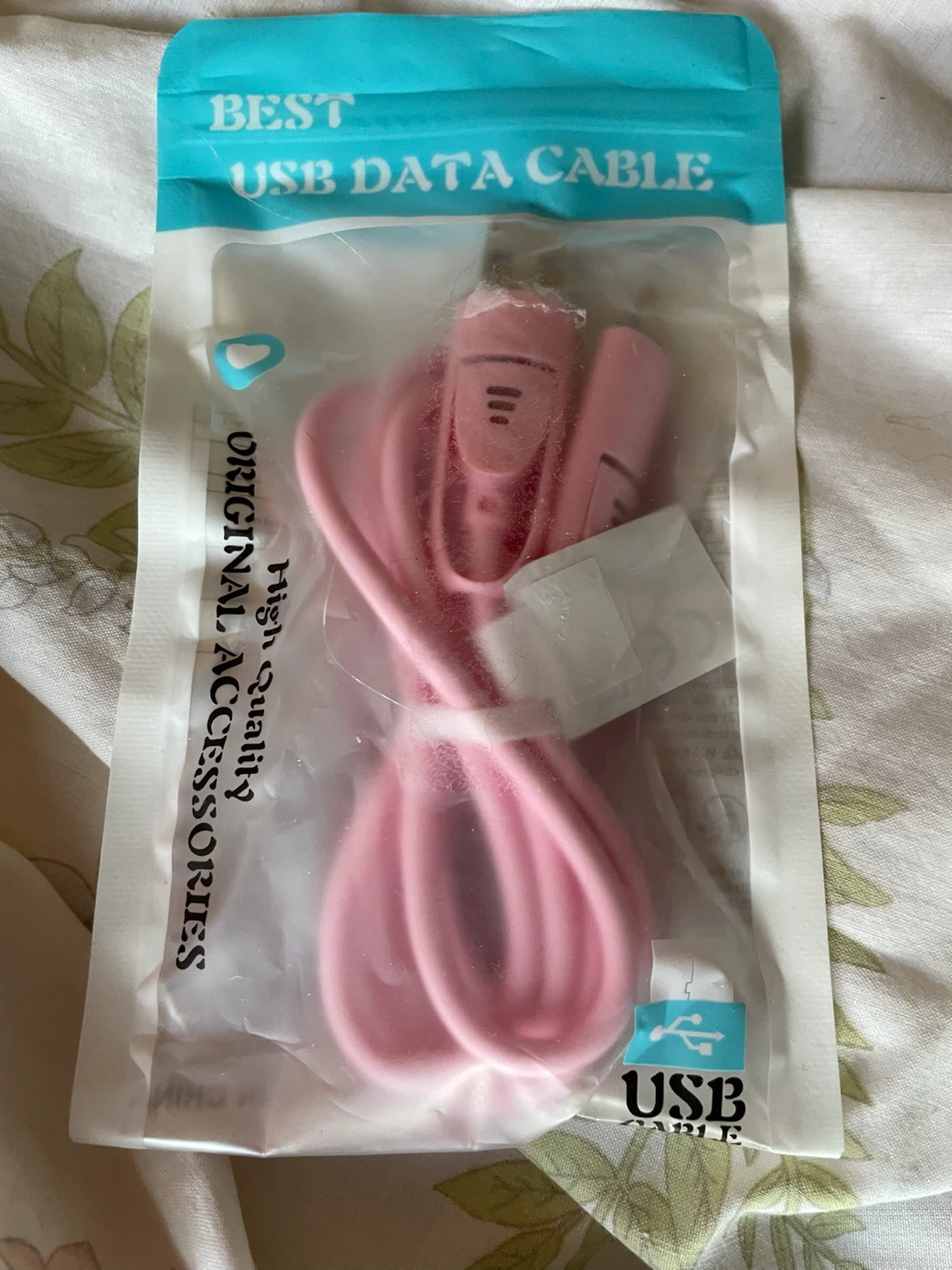 Pink USB Data Cable