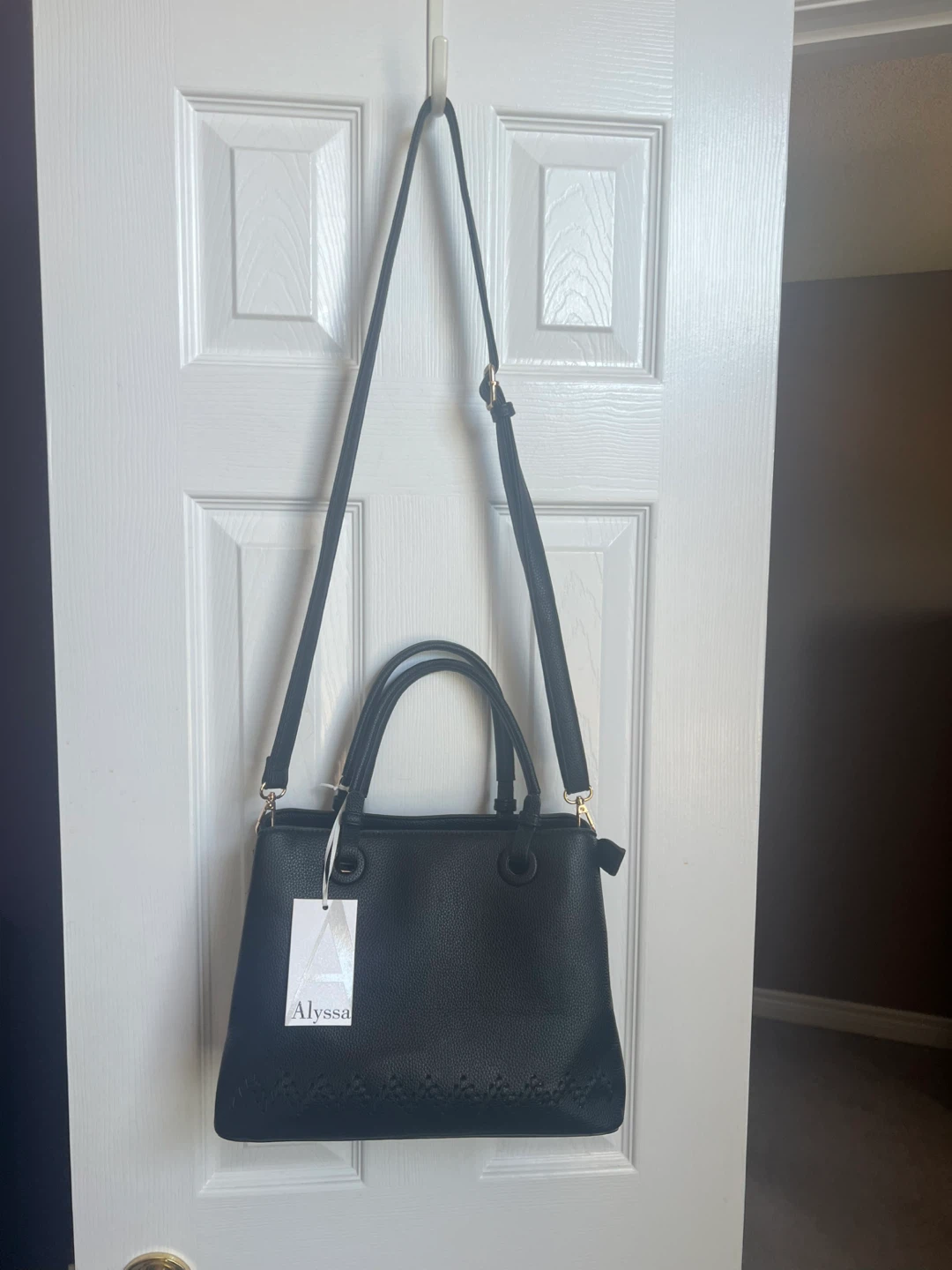 BNWT Alyssa Black Bag - photo 3