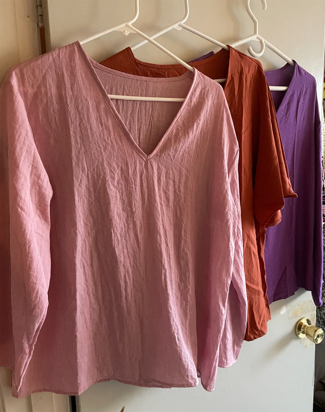 Ranlege V-Neck Tops (Set of 3) - photo 2