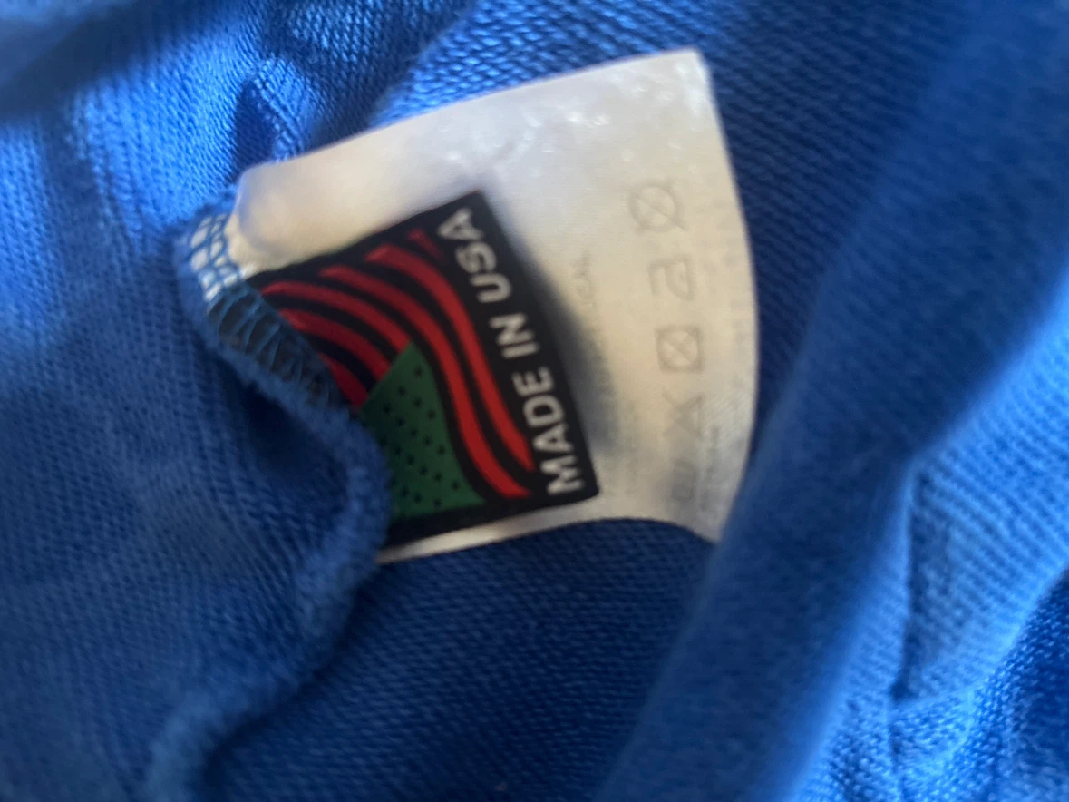 blue denim tears hoodie - photo 3