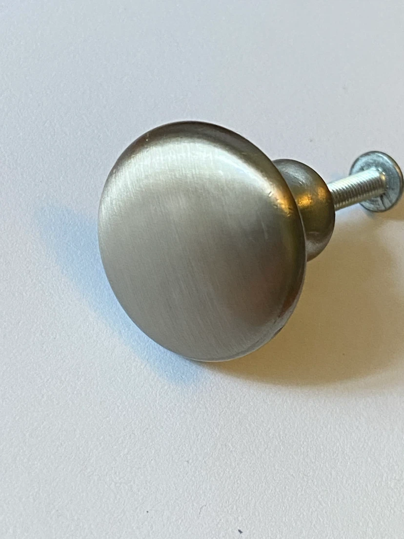 Brushed Chrome Cabinet Doorknobs (set of 30)