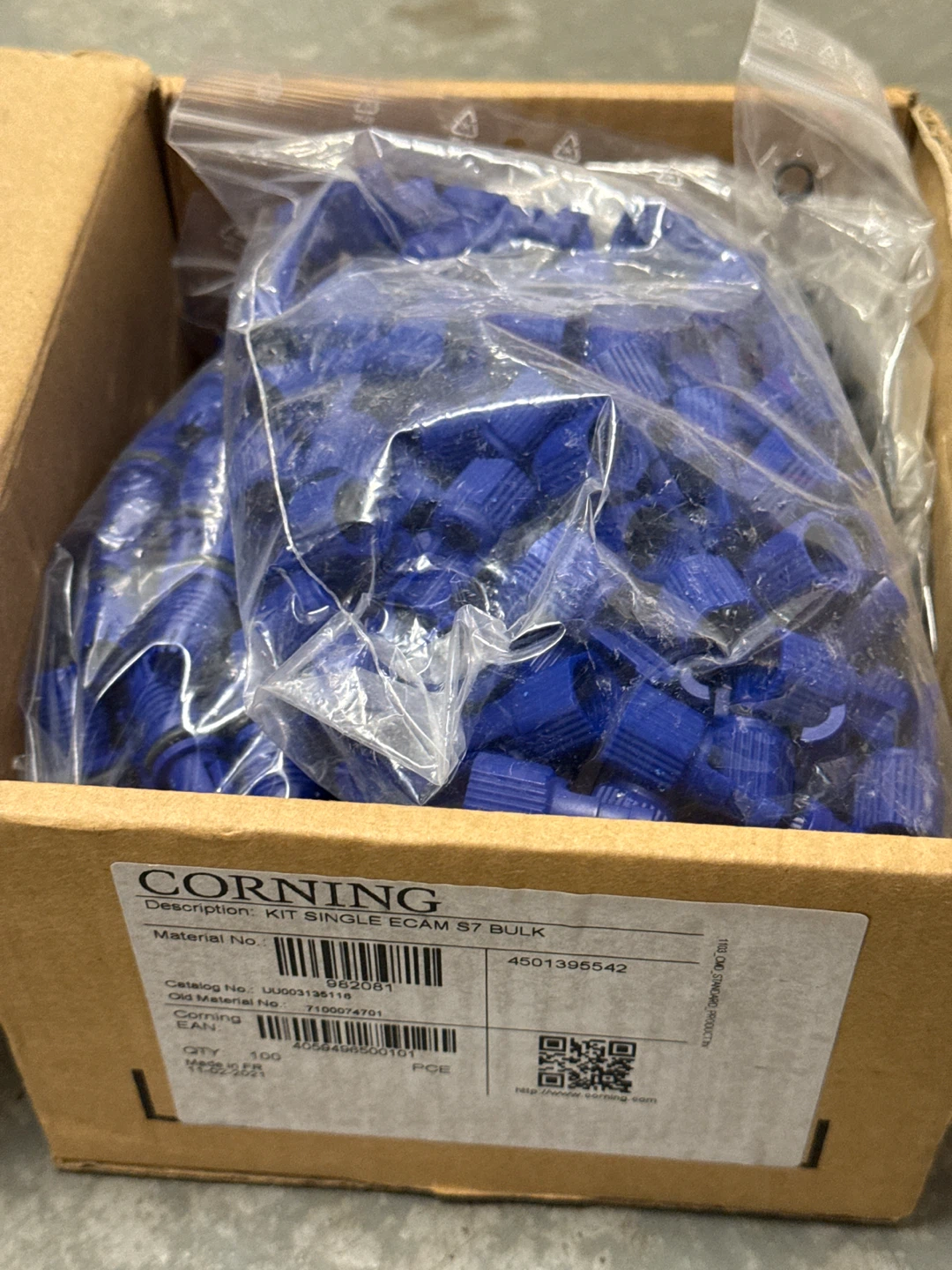 Box of 100Corning Kit Single ECAM S7 Bulk - photo 3