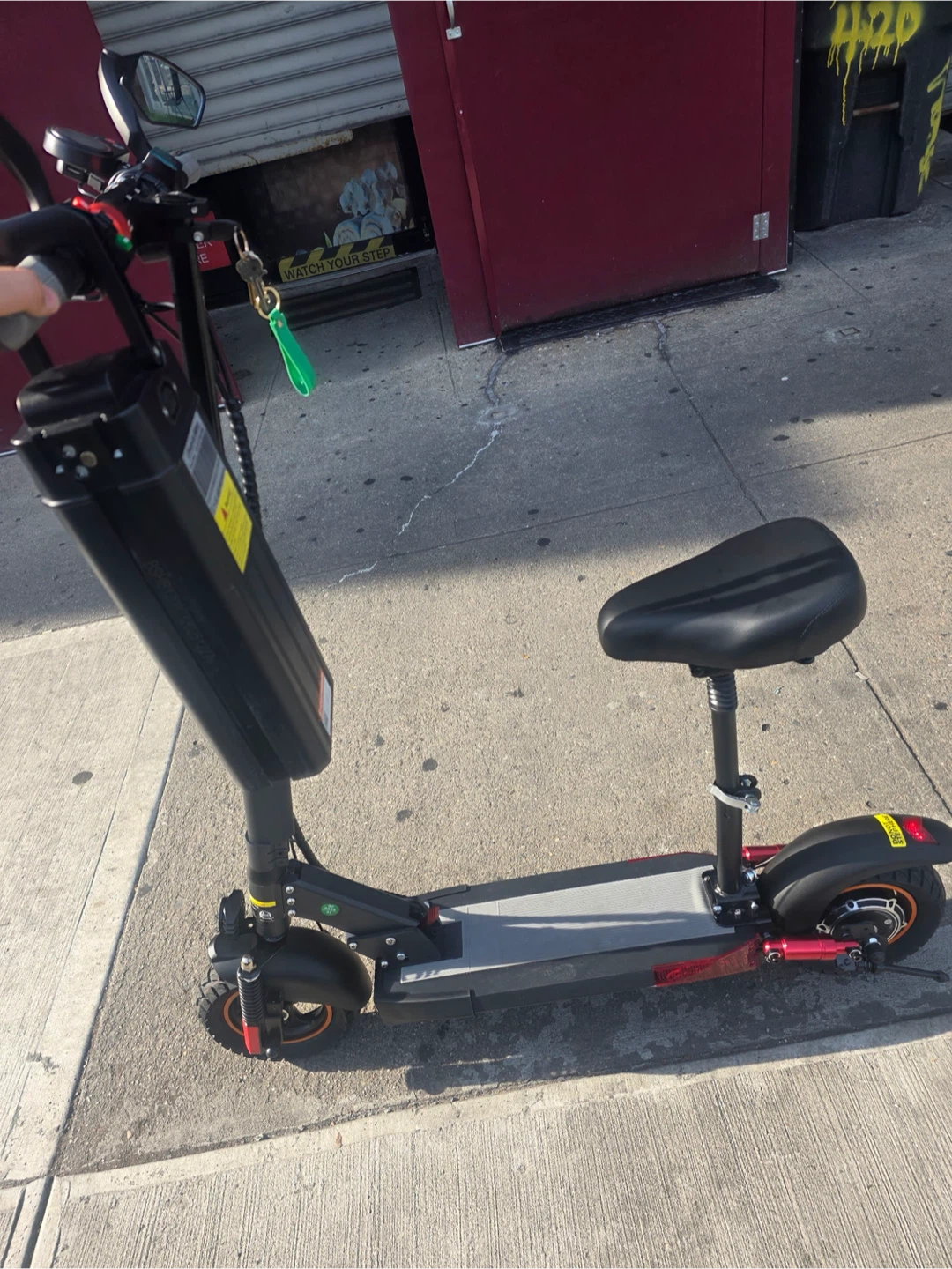 Electric Scooter with Seat