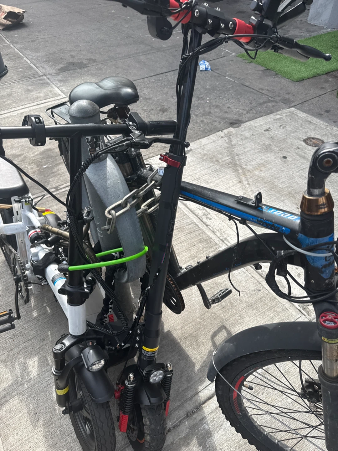 Electric Scooter with Seat - photo 2