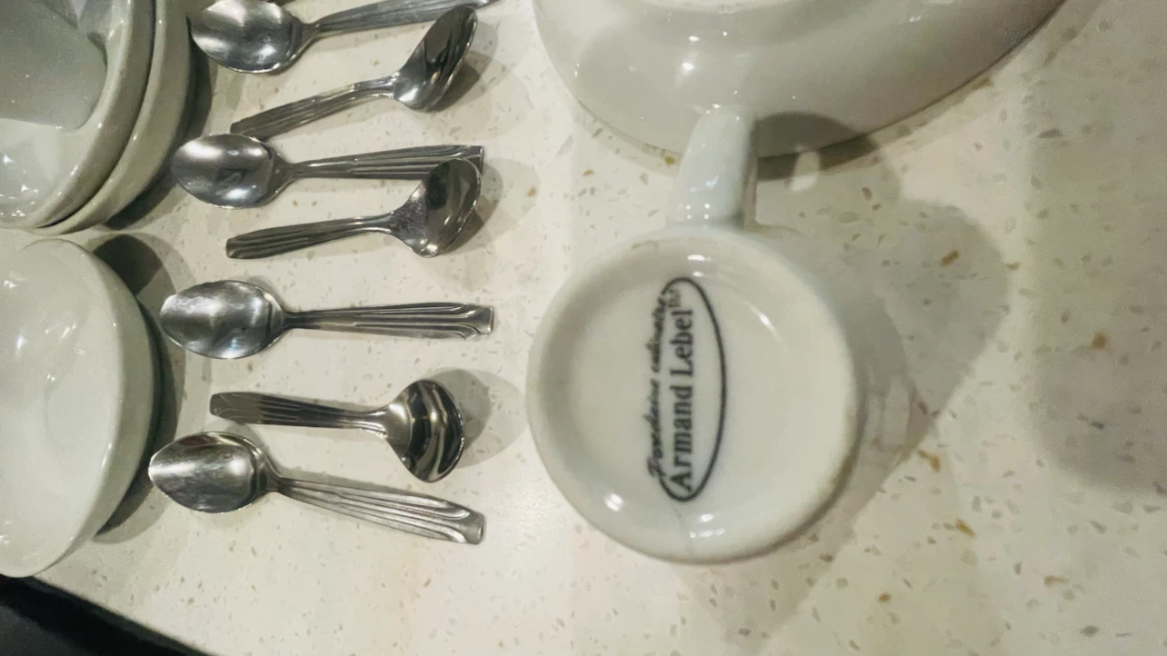 Armand Lebel Espresso Cups and Saucers with Spoons Set - photo 3