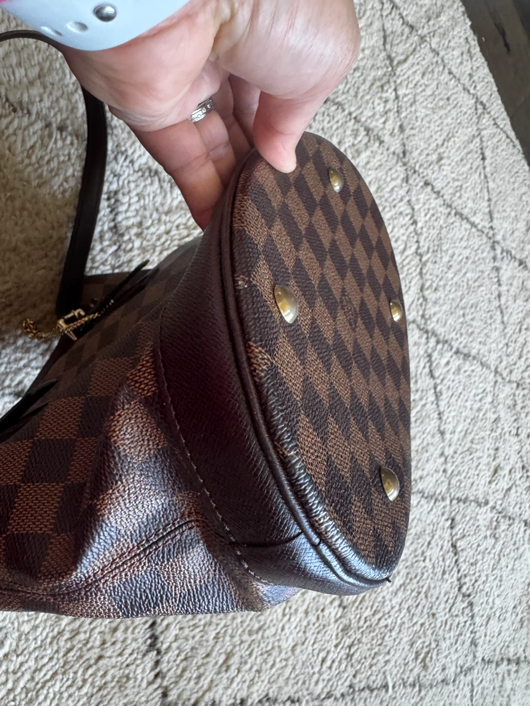 Authentic louis  Vuitton Damier ebene bucket bag - photo 4