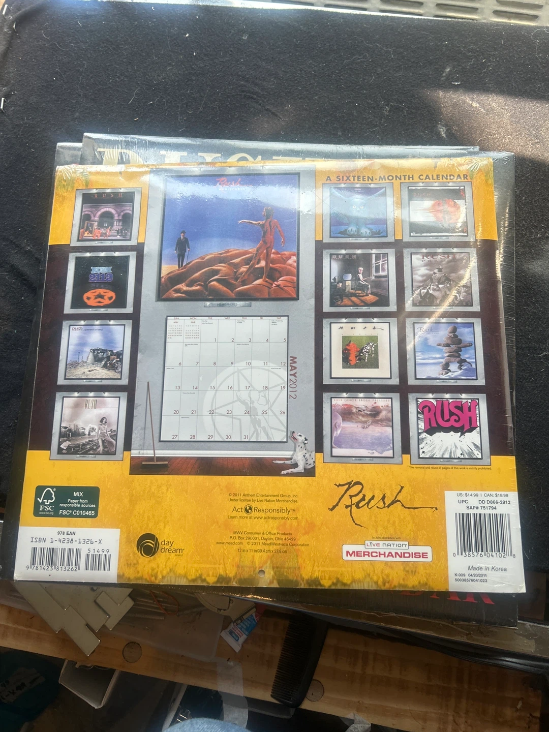 2012 RUSH Calendar - photo 2