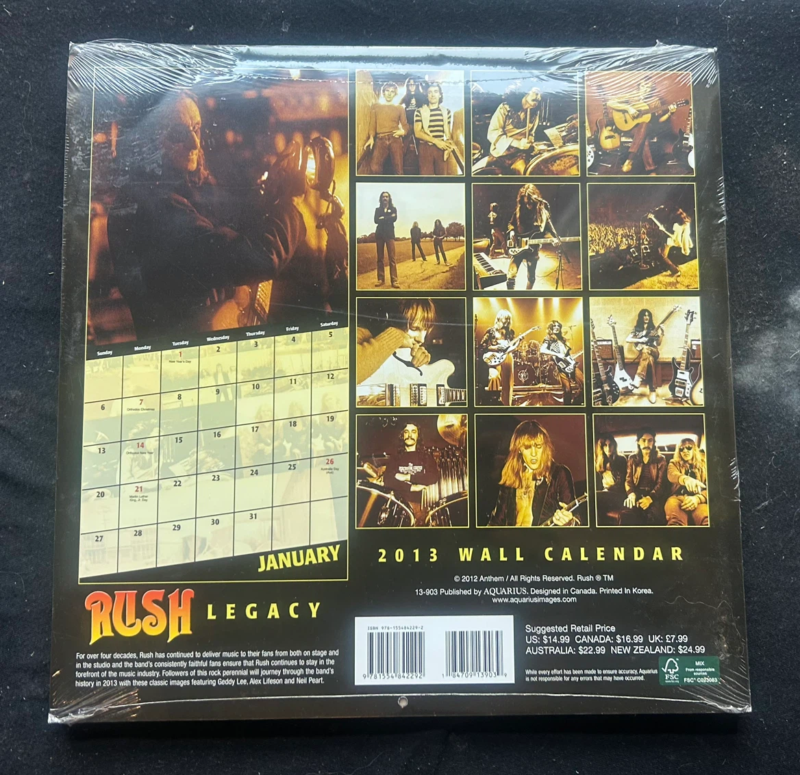 2013 RUSH Calendar - photo 2