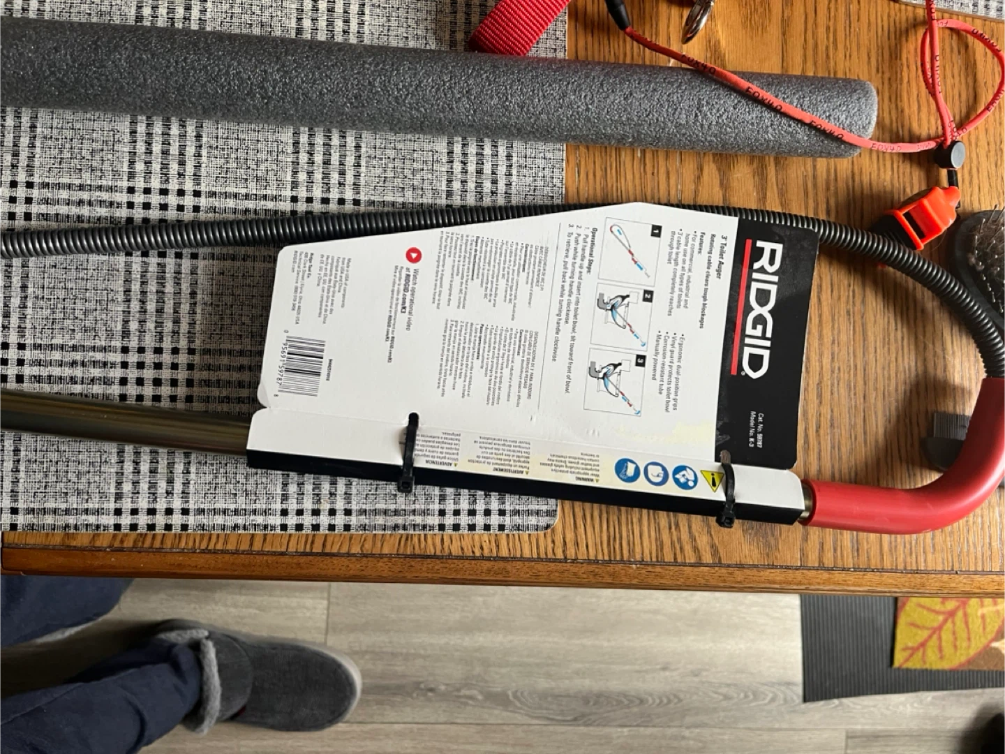 RIDGID Toilet Auger Drain Cleaner - photo 2