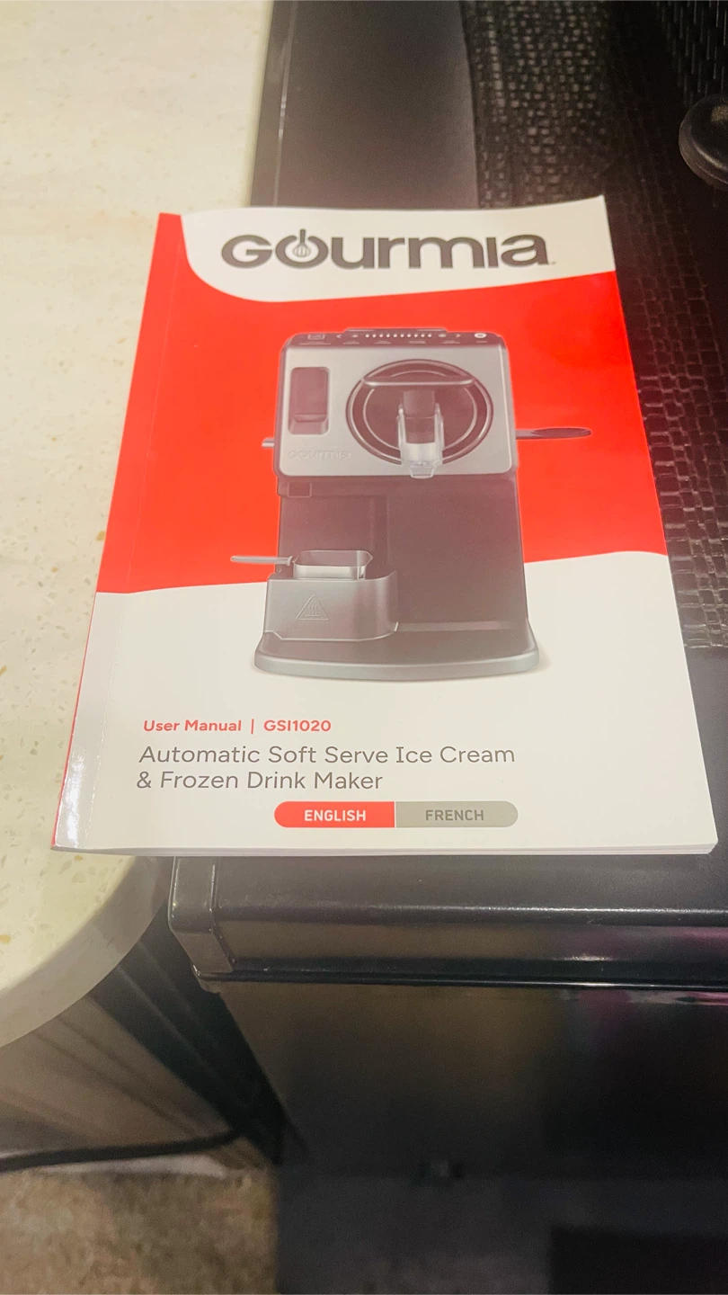 Gourmia Automatic Soft Serve Ice Cream & Frozen Drink Maker - photo 2