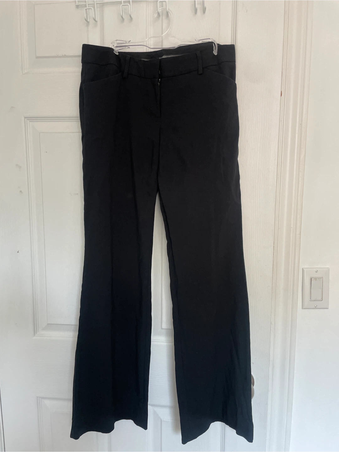 Y2K Ultra low rise Express Editor Bootcut Pants Sz 4S