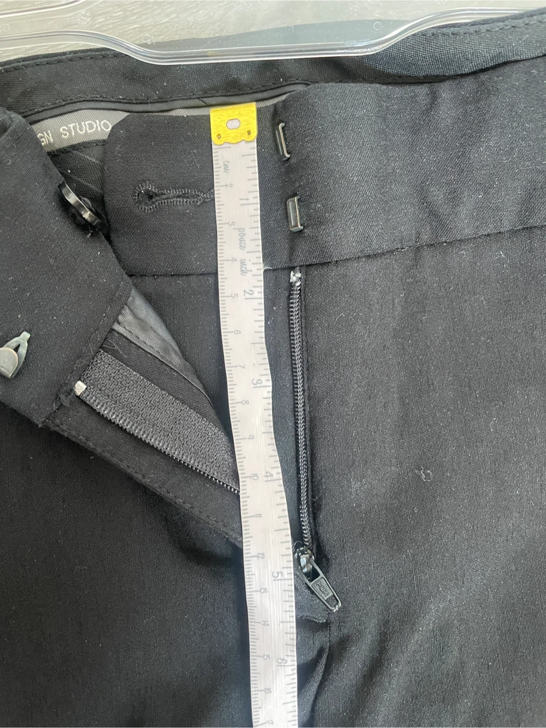 Y2K Ultra low rise Express Editor Bootcut Pants Sz 4S - photo 2