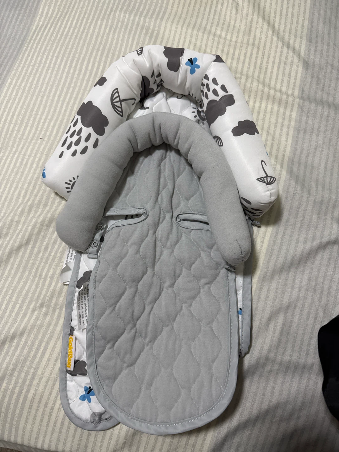 Gold Bug Baby Head Support Pillow