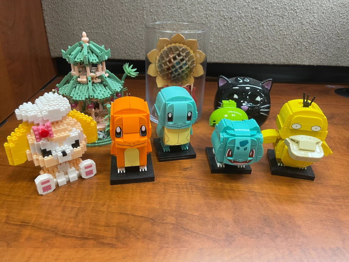 All for $10 Pokemon Nanoblock Building Blocks Set