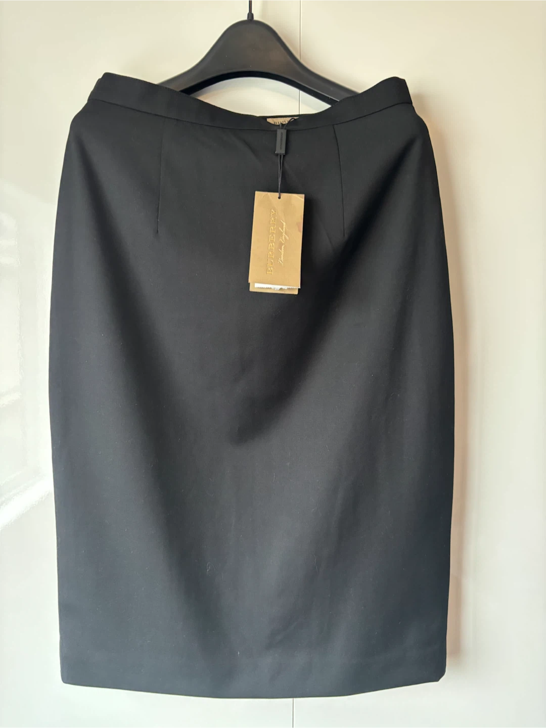 Burberry Black Pencil Skirt