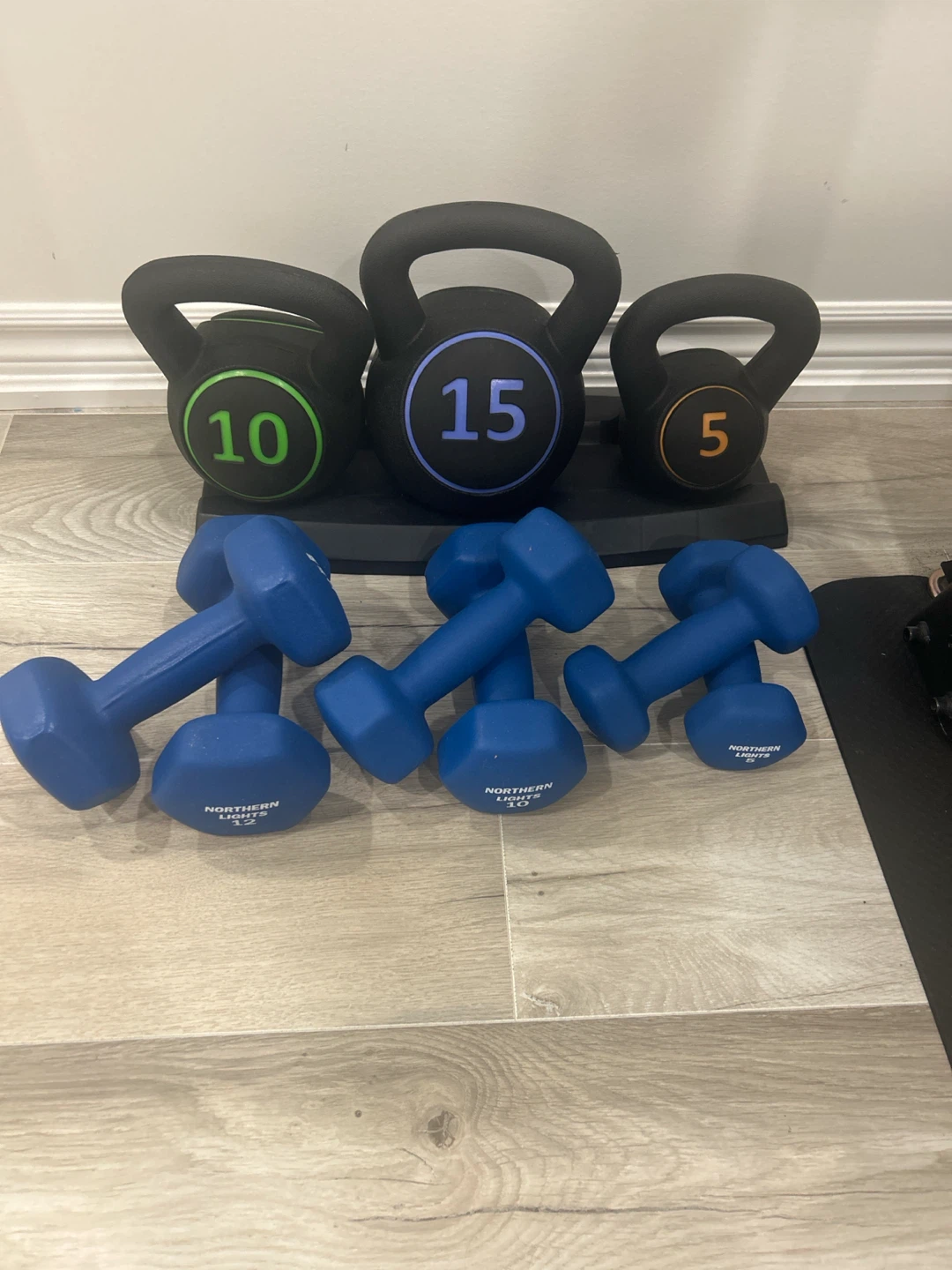 Northern Lights Dumbbells and Kettlebells