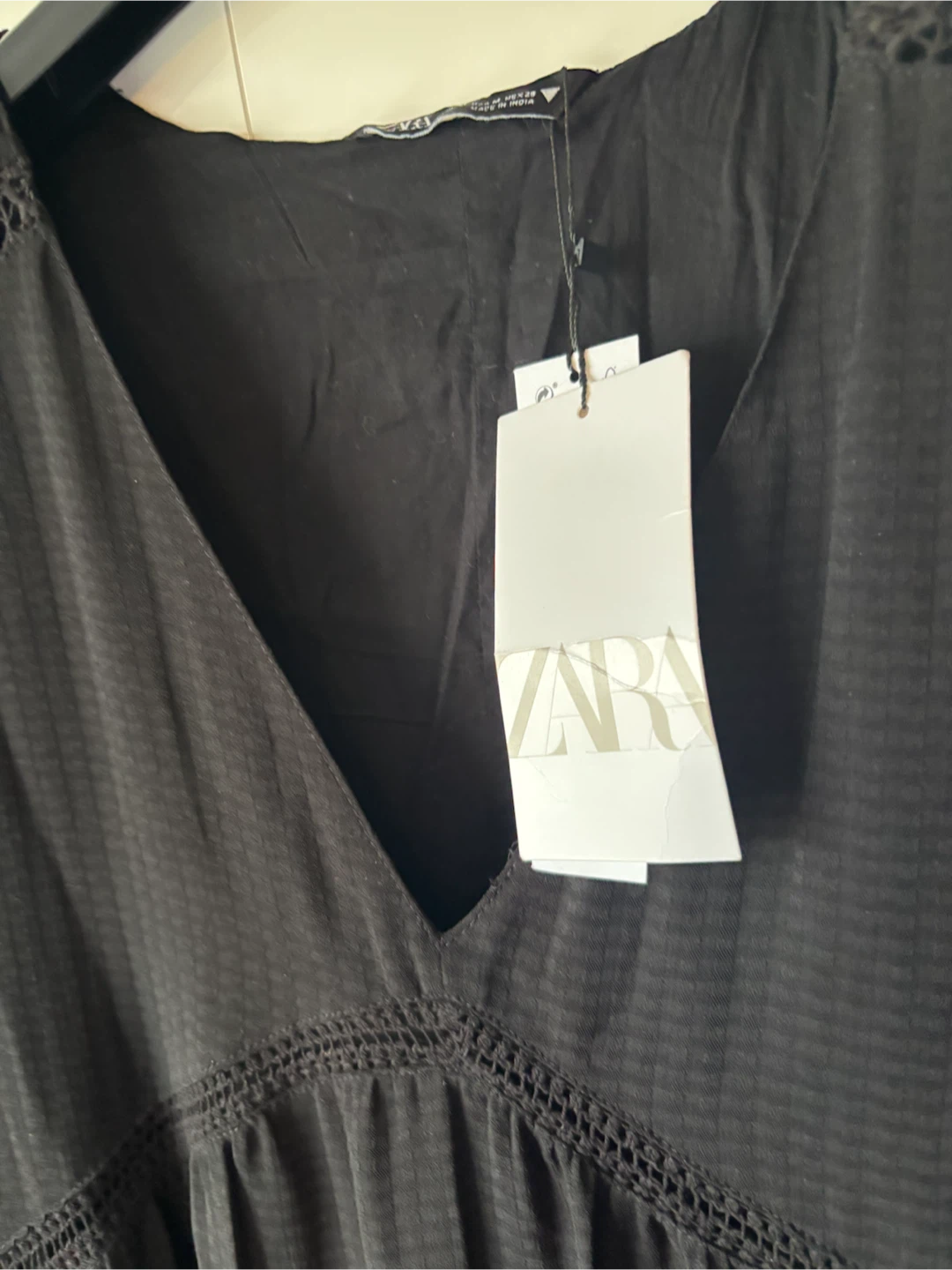 ZARA Black Midi Dress - photo 3