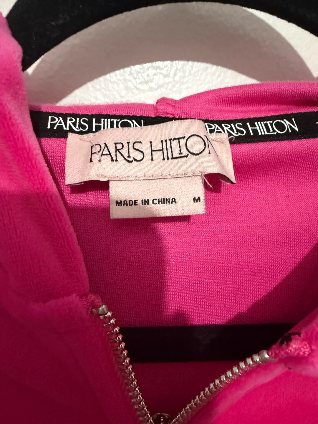 Paris Hilton Velour Tracksuit Set - Pink - photo 2