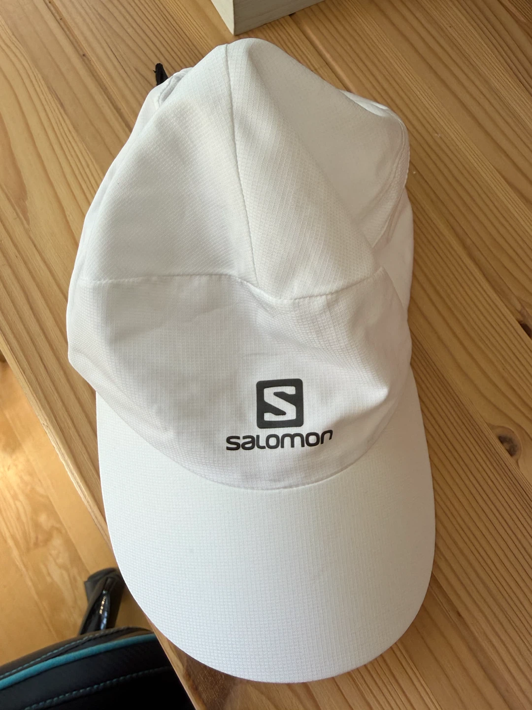 Salomon White Running Cap