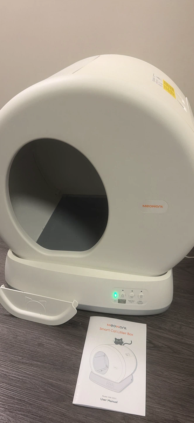 MeoWant Smart Self-Cleaning Cat Litter Box - photo 2