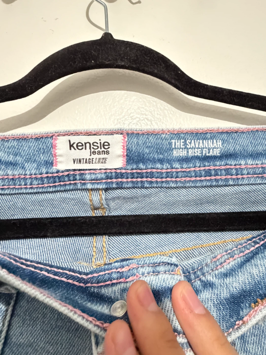 Kensie Jeans The Savannah High Rise Flare 10/30 - photo 3
