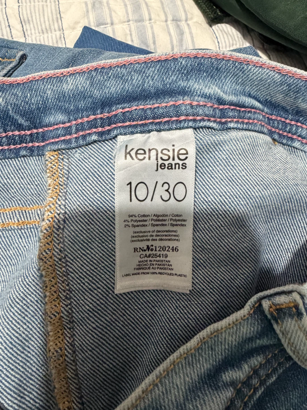 Kensie Jeans The Savannah High Rise Flare 10/30 - photo 4