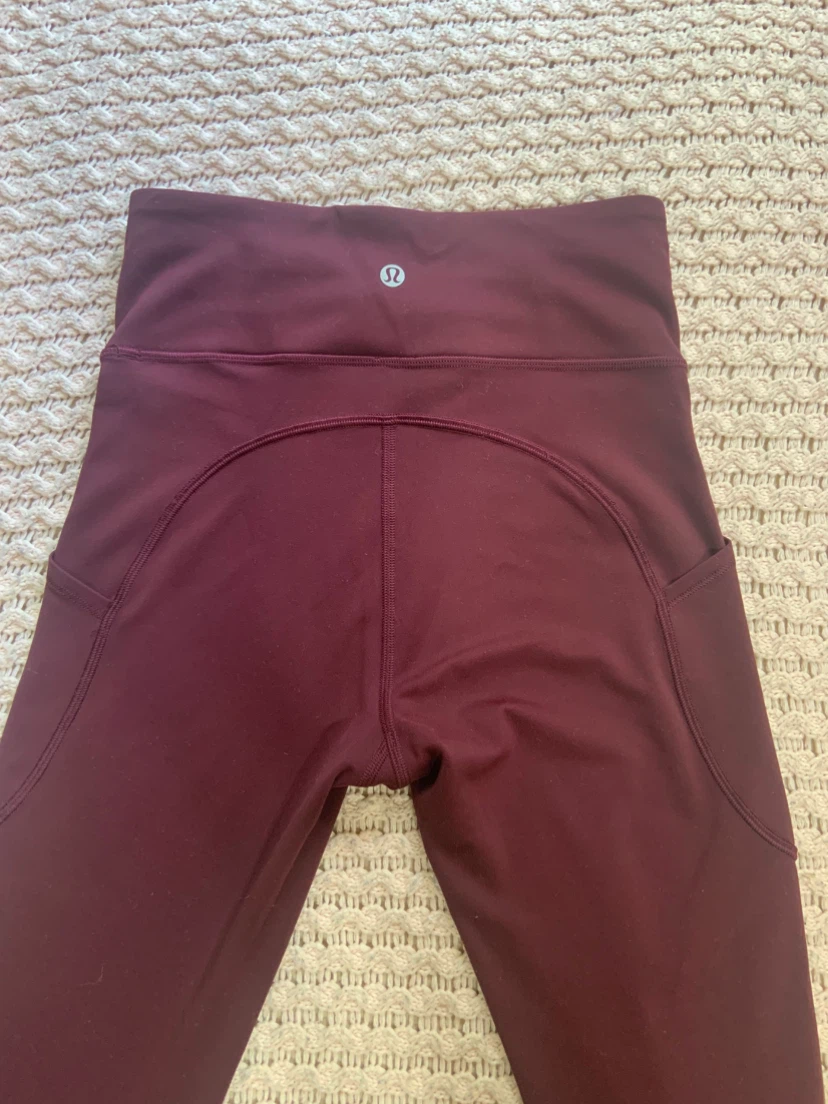 Lululemon Align High-Rise Pocketed Leggings Burgundy - photo 3